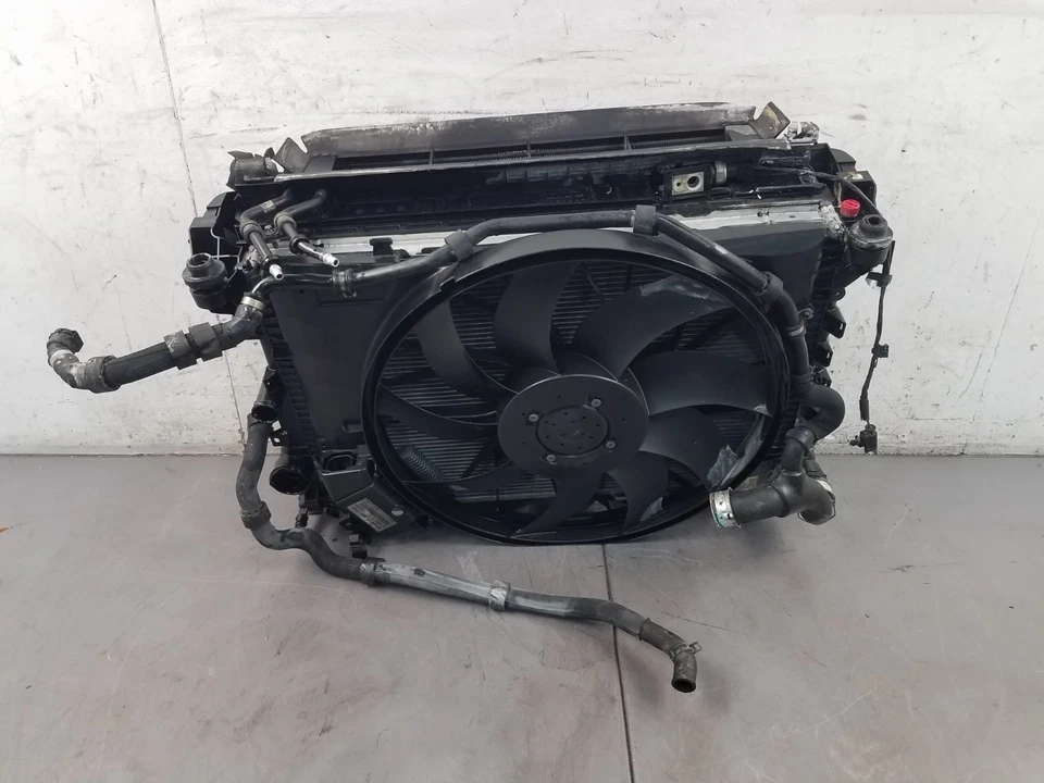 Mercedes Benz AMG E 63 2012 radiador condensador enfriadores conjunto de ventilador #2691 VV9 Foto 2 de 4