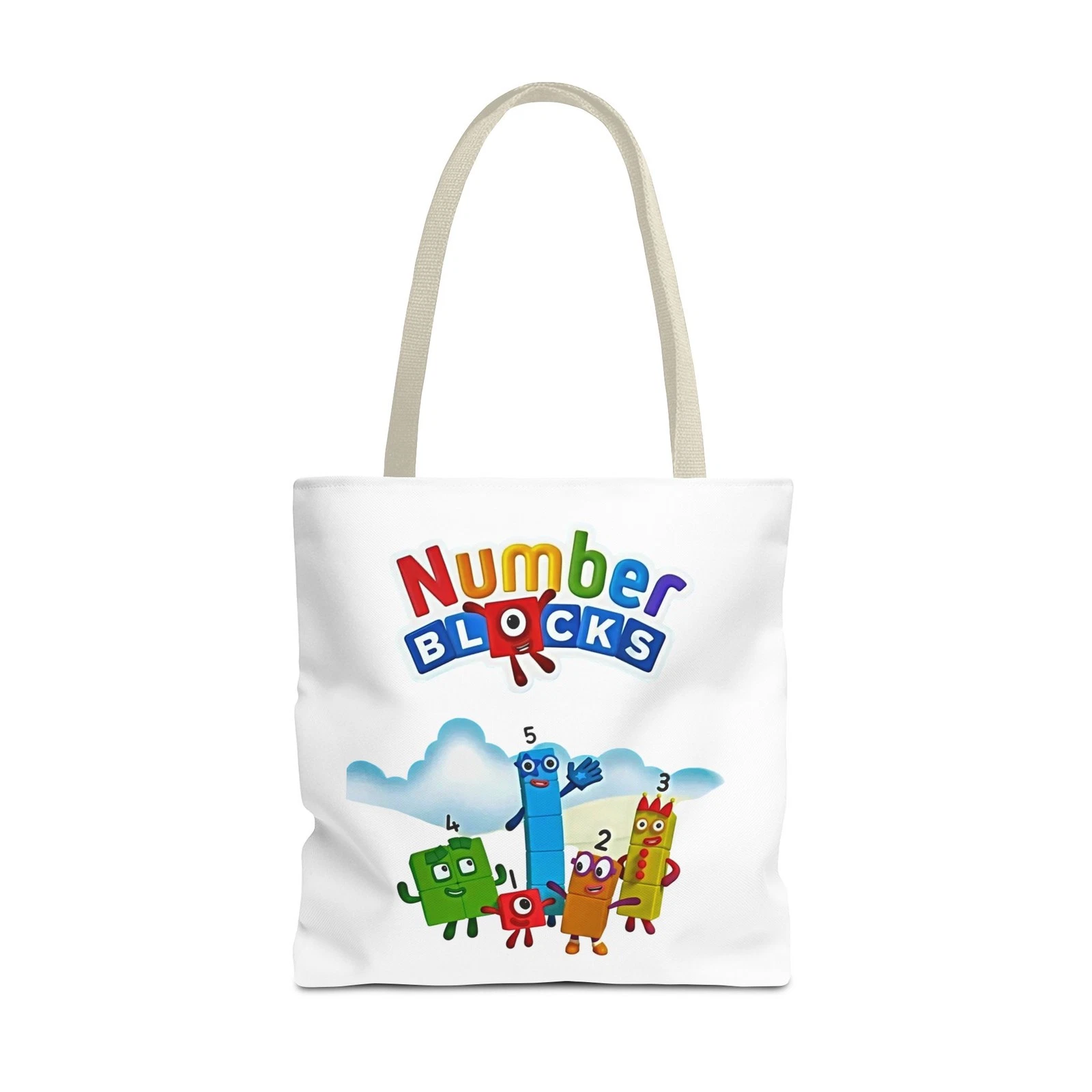 Number Blocks Tote Bag for Kids