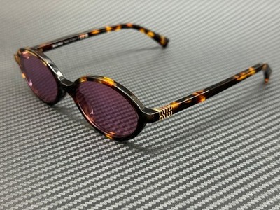 MIU MIU MU 04ZSF VAU50D Havana Pink Mirror Women's 50 mm