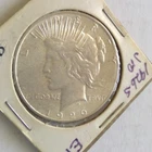 1926 s peace silver dollar coin AU