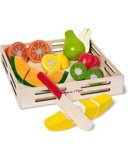 Melissa and Doug Wooden Cutting Fruit Play Set