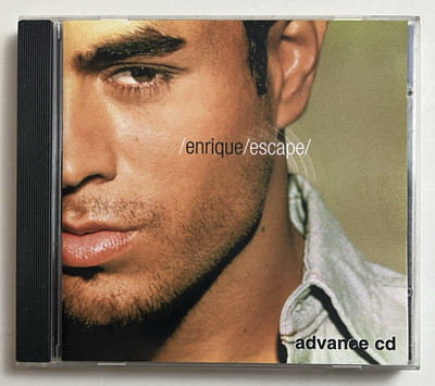 Enrique Iglesias ADVANCE PROMO Escape ULTRA RARE CD-R 2001 Interscope