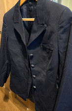 MILITARY USA UNIFORM JACKET BLAZER BLACK 4 BUTTON SIZE 10M