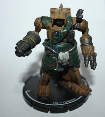 Wizkids Mechwarrior Dark Age Highlander Centurion Mech #099 Unikat Umbau