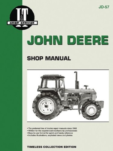 John Deere Model 40504850 Tractor Service Repair  by Haynes Publishi PAPERBACK