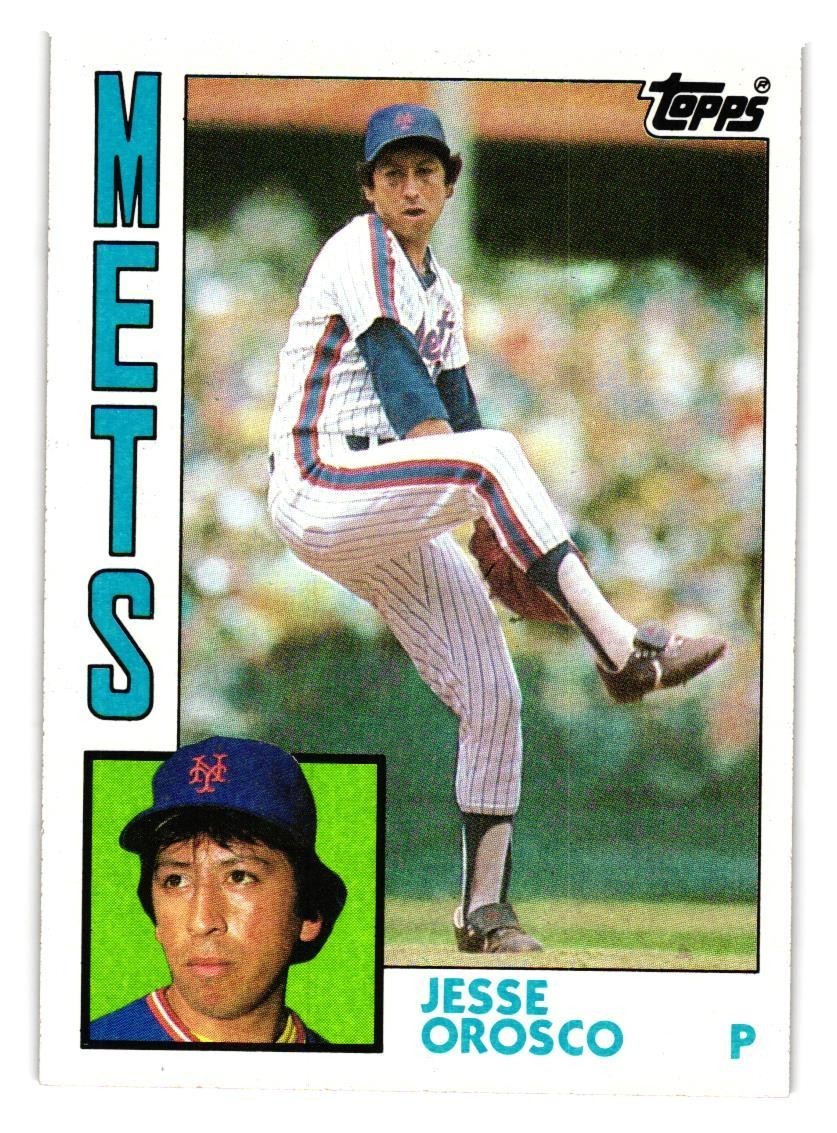 1984 Topps - #54 Jesse Orosco