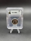 1960 Washington 90% Silver Quarter ICG MS 66