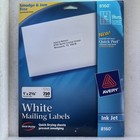 8160 Avery Easy Peel Mailing Address Inkjet Labels 540 Ct Open Box