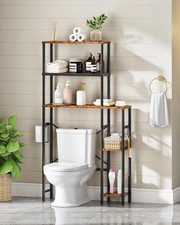 Over The Toilet Storage, 6-Tier Bathroom Organizer Shelf, Over-Toilet Storage...