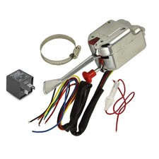 12v Chrome Turn Signal Switch With 3 Pin Flasher Relay Universal Street Rod