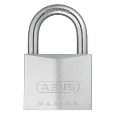 Abus 75Ib/50 Kd Padlock, Keyed Different, Long Shackle, Rectangular Brass Body,
