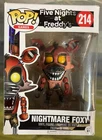 Nightmare Foxy Five Nights At Freddy's Funko Pop #214
