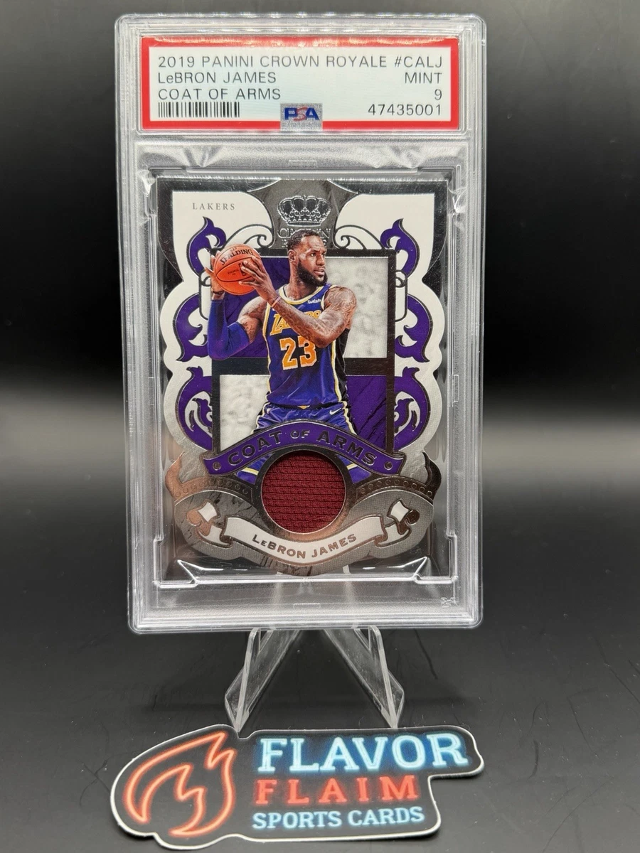 Panini LeBron James Piece of Authentic Basketball Trading Cards