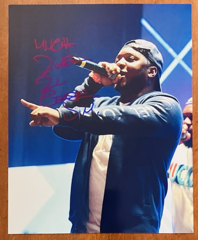 Lil Cease Signed 8x10 Photo Junior Mafia/Notortious BIG Autograph Hip Hop Rap