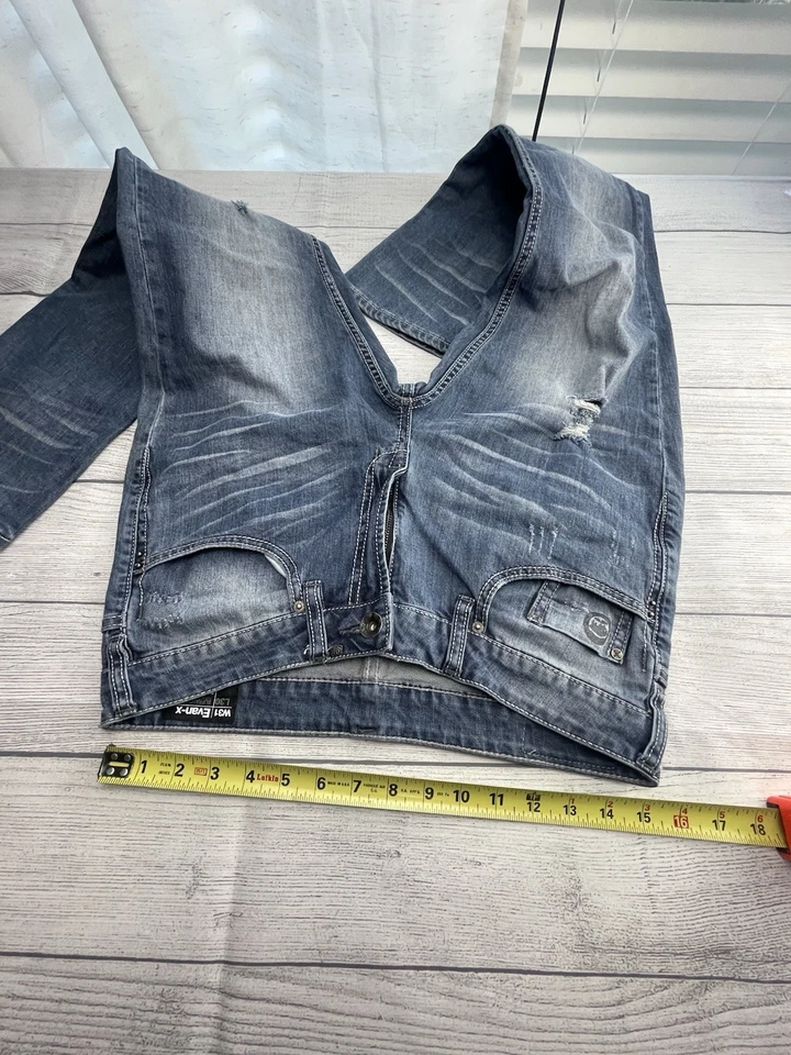 Jeans Buffalo David Button masculino 31x30 Evan-X slim stretch - Imagem 4 de 4