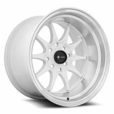 Vors Wheels Tr3 15x9 4x4.25 0mm White Tr0315908h0w-408