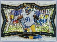 2024 Panini Select Kobie Turner White Sparkle Prizm Field Level SSP Rams