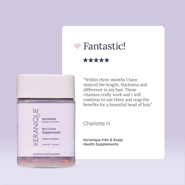 Suplementos para la salud del cabello y el cuero cabelludo Keranique NUEVO Foto 2 de 4