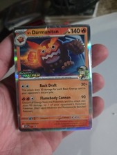 Pokemon TCG N's Darmanitan Journey Together Prerelease 40-Card Deck Sealed Stamp