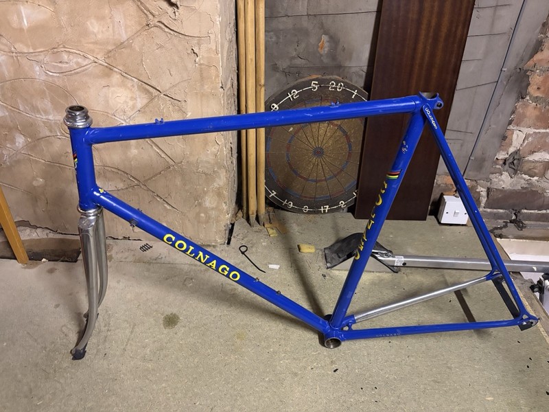 Colnago Blue Frame 58cm