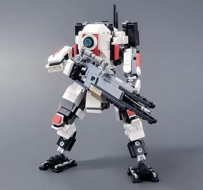 TITANFALL TONE TITAN MECH 654PCS MOC TOY BUILDING BLOCKS TRACKER CANNON KIDS DIY
