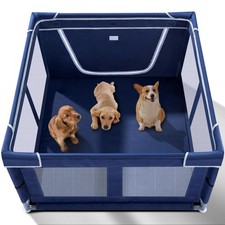 Puppy Playpen Indoor for Dog Small Pets, Dog Playpen 42x42 x25 inch, Dog Play...