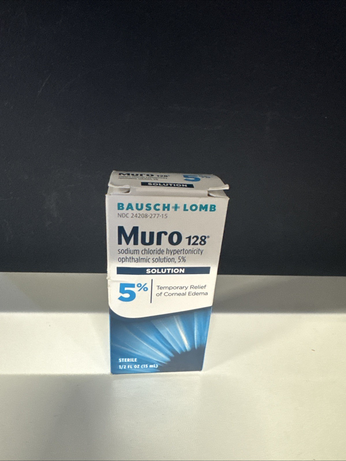 Bausch + Lomb Muro 128 5% Ophthalmic Solution - 0.5oz  Ex Date 8/2026