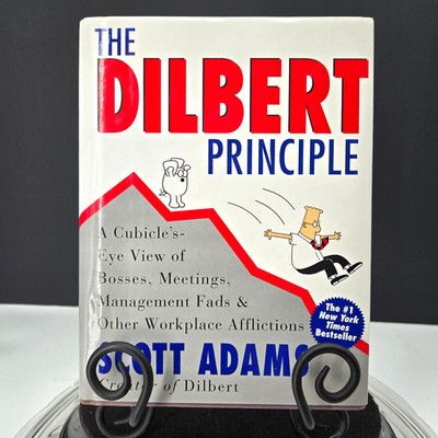 The Dilbert Principle by Scott Adams 1996 Hardcover-Dust Jacket - First Edition