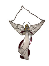 Genuine Handmade Stained Glass Angel