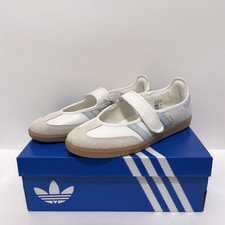 adidas Originals Samba Jane Shoes JR7339 Cloud White / Gum / Halo Blue Women's