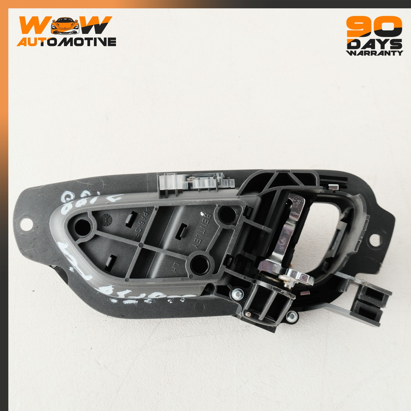 06-13 BENTLEY CONTINENTAL FLYING SPUR FRONT LEFT INTERIOR DOOR HANDLE CRANK OEM