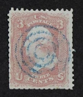 CKStamps: US Stamps Collection Scott#64 3c Washington Used