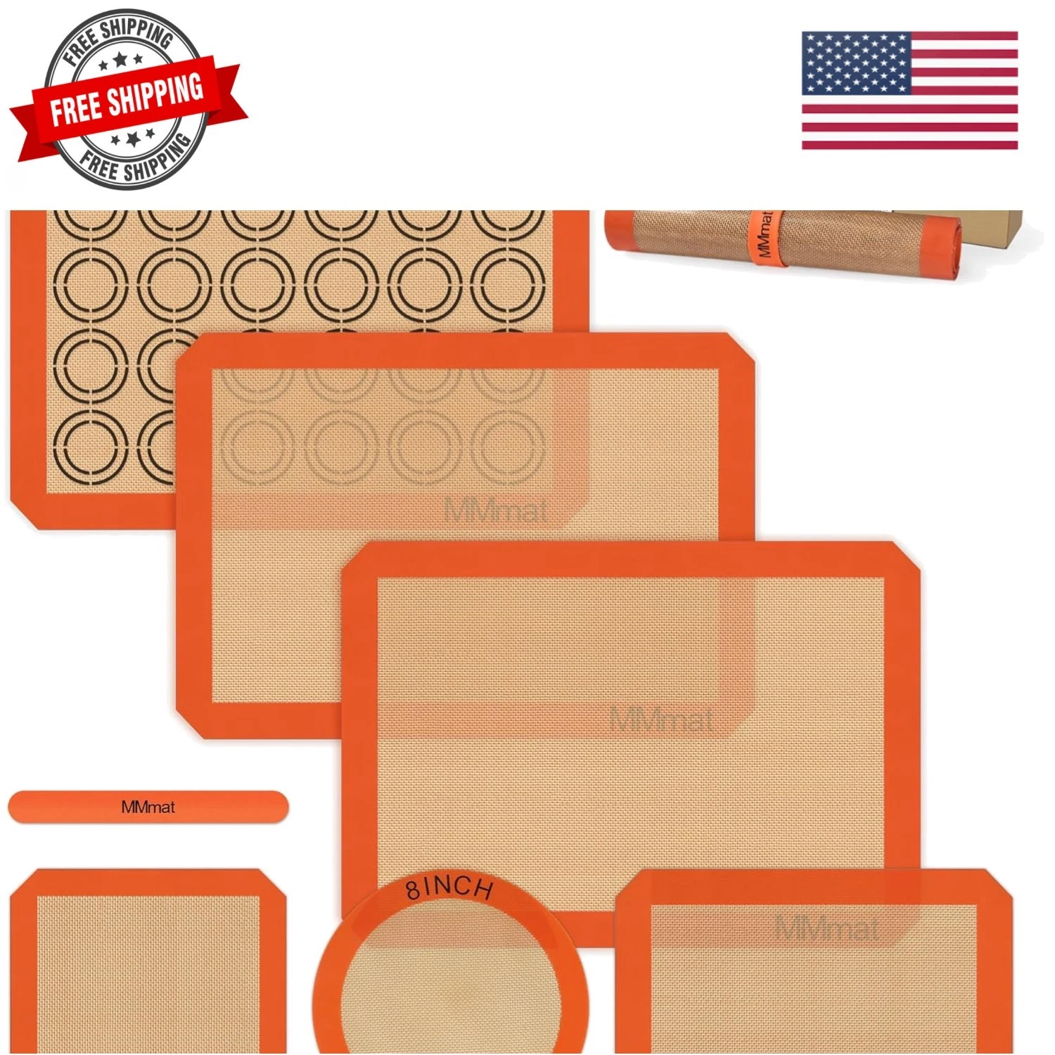 Silicone Baking Mats - Best German Silicone, Non Slip Baking Sheet, Non Stick...
Opens in a new wind