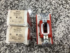 Lot of 3 Pass Seymour 3-Way Switch 20A 120/277v Specification Grade Brwn 20AC3