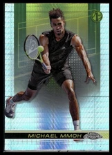 MICHAEL MMOH 2024 TOPPS CHROME TENNIS PRISM REFRACTOR 1ST