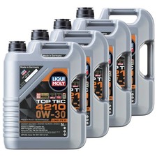 Motoröl Top Tec 4210 0W-30 LIQUI MOLY 4X 5 Liter für Skoda Volvo VW Smart Subaru