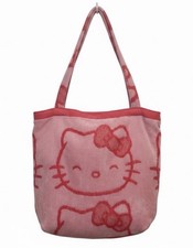 Hello Kitty Towel in a Tote   2-in-1 Beach Towel  Tote Bag