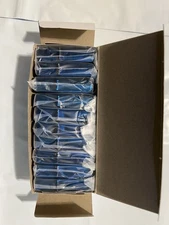 10 Blue Metal Flint (Zippo Like) Lighter Brand New-