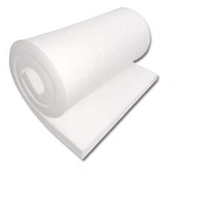  Upholstery Foam, 1 Count (Pack of 1), White 1x30x96