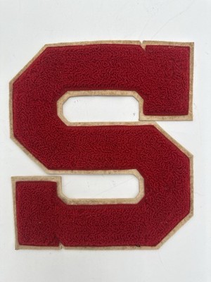 アメフトのレターマンジャケット（1998年の地区優勝記念） Vintage 1949 Varsity Letter “S” Football Letter - Letterman Jacket