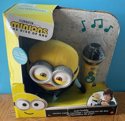 Despicable Me Minions The Rise Of Gru Singing Duet Buddy Mattel Kids Karaoke Toy