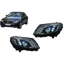 Full LED Scheinwerfer für Mercedes C-Klasse W205 S205 14-20 LHD W222 Look Full LED Scheinwerfer für Mercedes C-Klasse W205 S205 14-20 LHD W222 Look