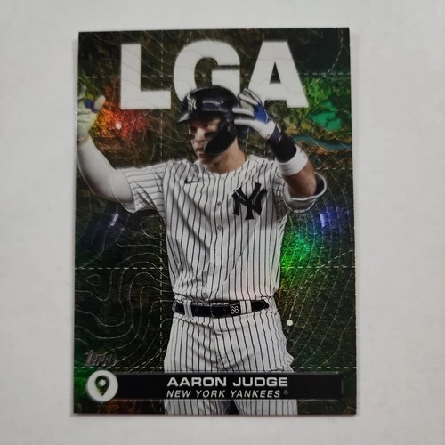 2024 Topps Series 2 Aaron Judge City to City LGA Card #CTC-8 Yankees