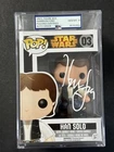 Harrison Ford Signed Star Wars Han Solo Funko Pop #03 PSA/DNA 10 AUTO