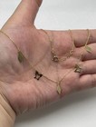 18kt saudy Gold necklace With Charms — photo 2