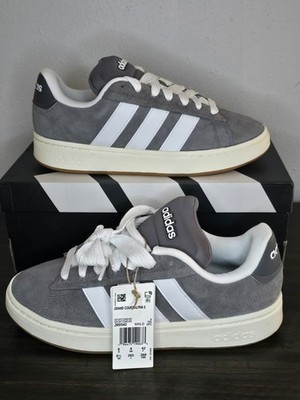 Size 8.5 - adidas Grand Court Alpha Grey White Gum