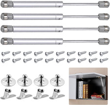 4 Pistoni Gas 150N 15Kg Ante Cucina Armadio Martinetto Cerniera Mobili