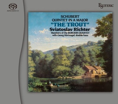 ESOTERIC JAPAN ESSW-90293 SCHUBERT THE TROUT SVJATOSLAV RICHTER HYBRID SACD !