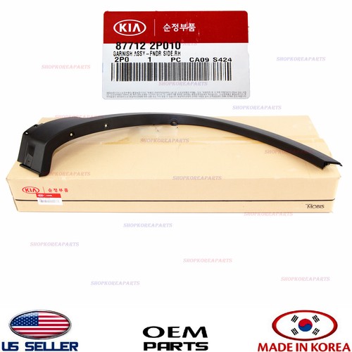 Front Fender Wheel Opening Molding Right Passenger Side ⭐OEM⭐ KIA ...