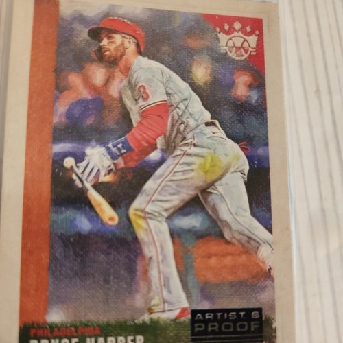 Bryce Harper 2022 Diamond Kings Artist Proof, #47, Philadelphia Phillies Basebal - Picture 7 of 10